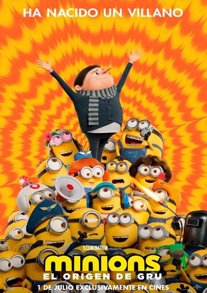 Minions: El origen de Gru (3D)